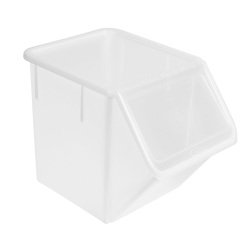 bac à ingrédients avec couvercle transparent - 40 L