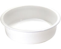 bac à pâtons rond PEHD blanc pour conservation ou fermentation 14 L