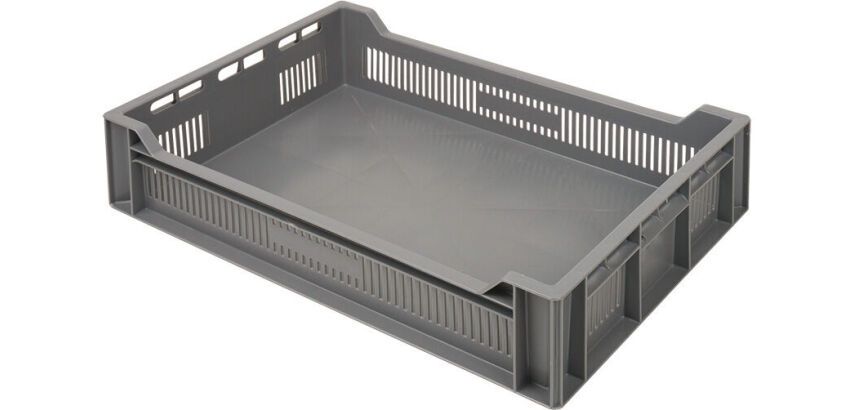 manne pâtissière grise 600x400 hauteur 12 cm 20
