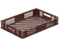 bac ajouré spécial BP 600x400 hauteur 10 cm marron