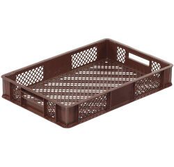 bac ajouré spécial BP 600x400 hauteur 10 cm marron