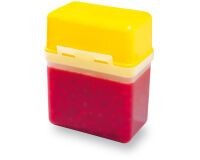 Duobox boîte à couvercle réversible conteneur et égouttoir 23.8x15.4x29.5 cm