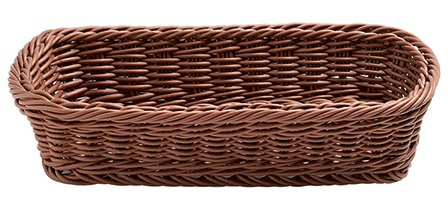 corbeille rectangulaire pour buffet en polypropylène GN 1/3