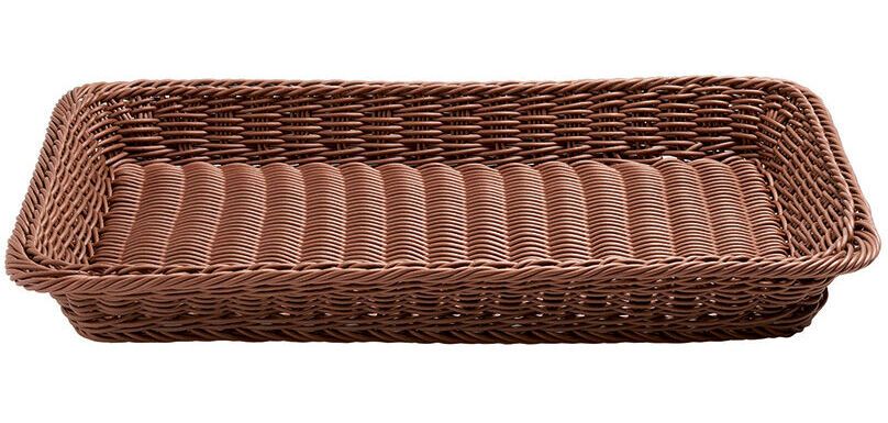 corbeille rectangulaire pour buffet en polypropylène GN 1/1
