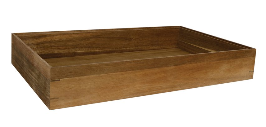 Baïa GN 1/1 h 8,5 cm acacia