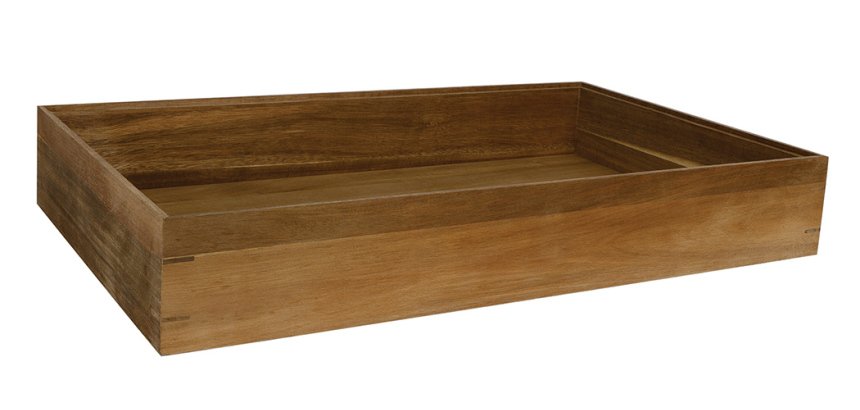 Baïa GN 1/1 h 8,5 cm acacia