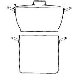 Classe Alu couscoussier avec couvercle 28 cm