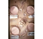 Epicure assiette plate rose ø 24,5 cm