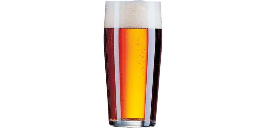 Willy Becher verre à bière fond léger 33 cl