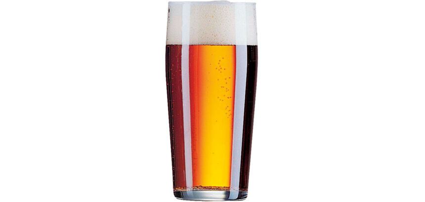 Willy Becher verre à bière fond léger 33 cl