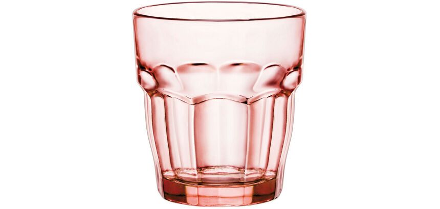 Rock bar gobelet trempé lounge rose 27 cl