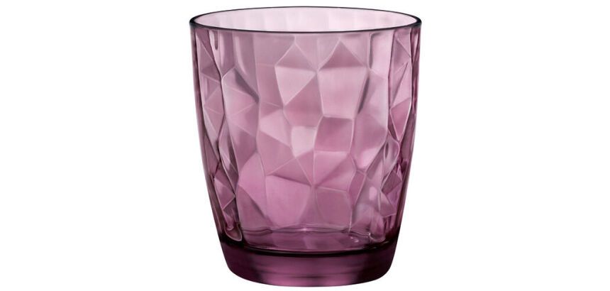 Diamond gobelet aqua violet 30 cl