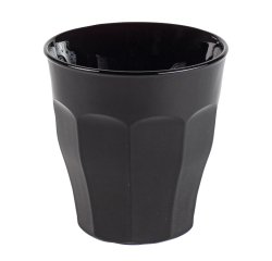 Picardie gobelet trempé noir 25 cl