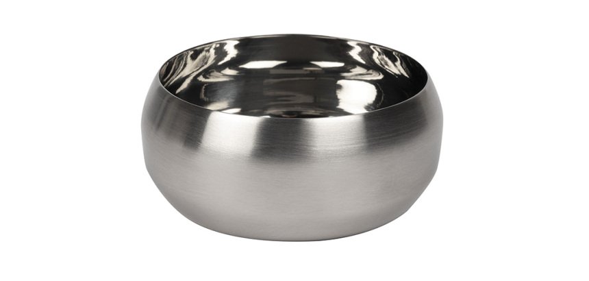 Steel coupelle ronde en inox Ø 5 cm