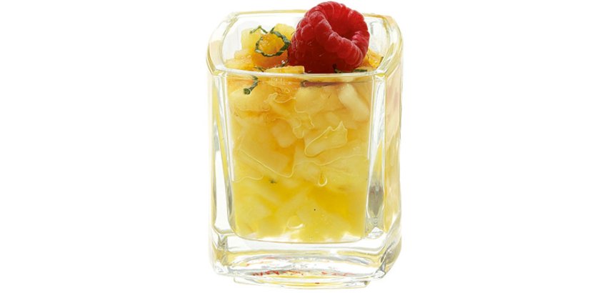 Kube mise en bouche 5 cl 4,5 x 4,5 cm