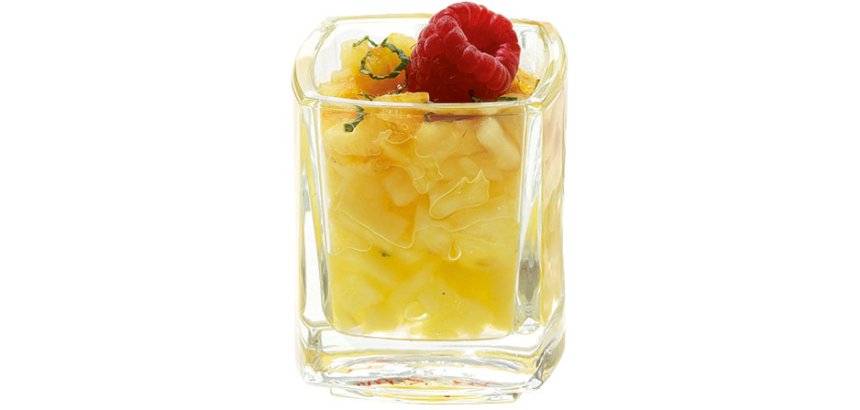 Kube mise en bouche 5 cl 4,5 x 4,5 cm