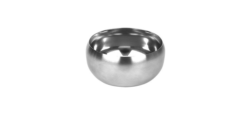 Steel coupelle ronde en inox Ø 7,5 cm