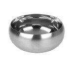 Steel coupelle ronde en inox Ø 9 cm