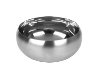 Steel coupelle ronde en inox Ø 9 cm