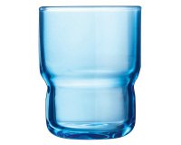 Log Brush gobelet forme basse bleu 16 cl