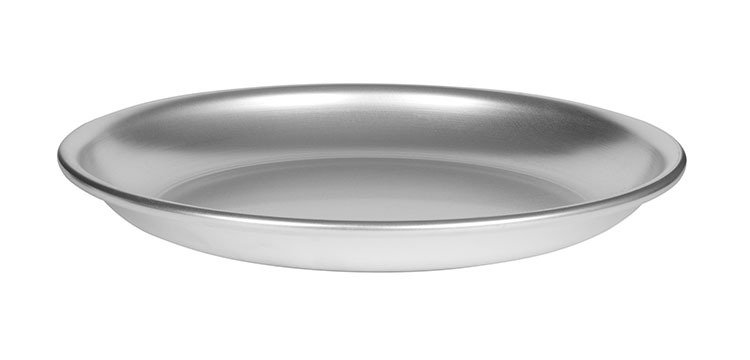 plateau fruits de mer en aluminium ø 30 cm