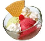 Coupe à glace 13 cl Transparente - Bubble