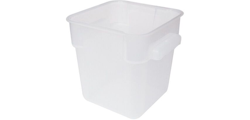 conteneurs carrés polypropylène 18x18 cm hauteur 19 cm 4