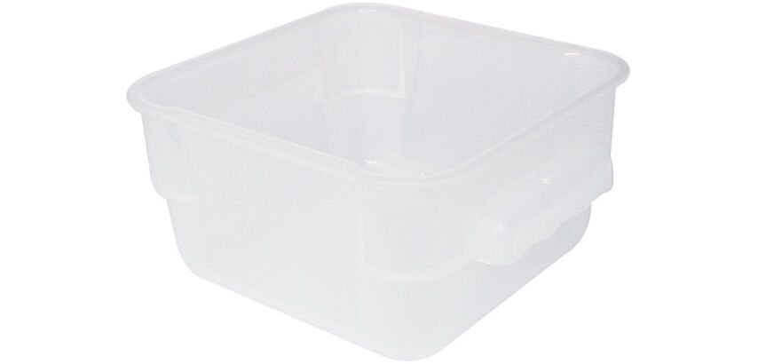 conteneur carré polypropylène 18x18 cm hauteur 10 cm 2