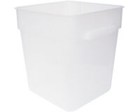 conteneur carré polypropylène 28.5x28.5 cm hauteur 32 cm 18