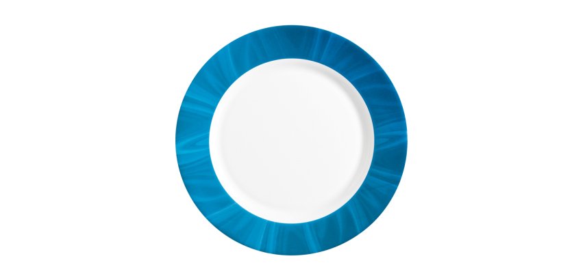 Natura assiette plate bleue ø 23,5 cm