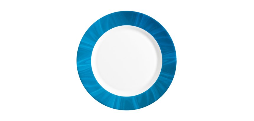 Natura assiette plate bleue ø 23,5 cm