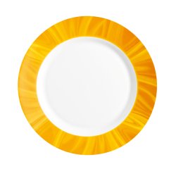 Natura assiette plate jaune ø 23,5 cm