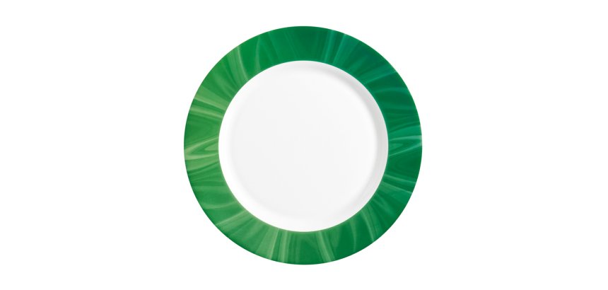 Natura assiette plate verte ø 23,5 cm