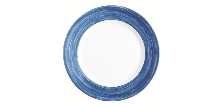 Brush assiette creuse Blue Jean 22,5 cm