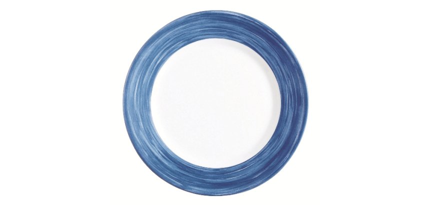 Brush assiette creuse Blue Jean 22,5 cm
