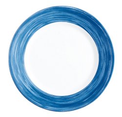 Brush assiette plate Blue Jean 23,5 cm