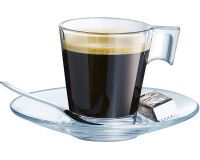Aroma tasse à café transparente 8 cl