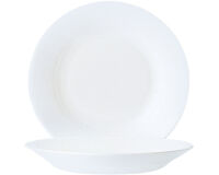 Arcoroc Assiette creuse, 225 mm, blanc