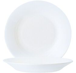 Arcoroc Assiette creuse, 225 mm, blanc