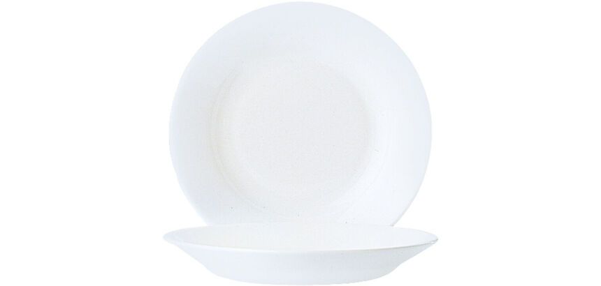 Arcoroc Assiette creuse, 225 mm, blanc