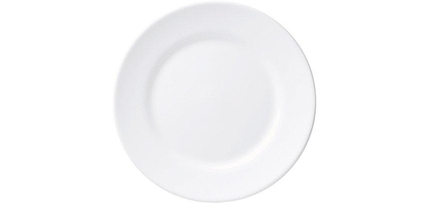 Restaurant uni assiette plate ø 22,5 cm