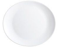 Restaurant uni assiette steak 33 x 26 cm
