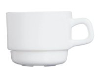 Arcoroc Tasse à café, 0,19 l, blanc
