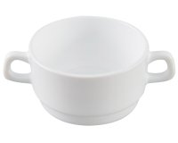 Arcoroc Tasse à soupe, 0,32 l, blanc