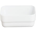 Restaurant Uni ravier carré empilable 24,5 cl  - 11 x 11 cm