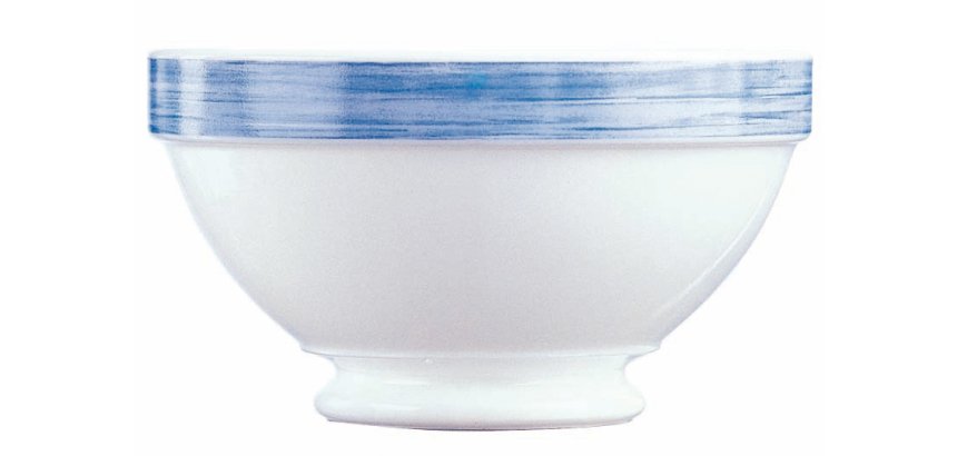 Brush bol empilable bleu Ø 13 cm