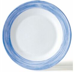 Brush assiette bleue Ø 23,5 cm