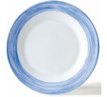 Brush assiette bleue Ø 19,5 cm