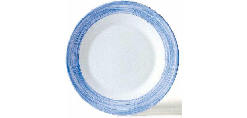 Brush assiette bleue Ø 19,5 cm