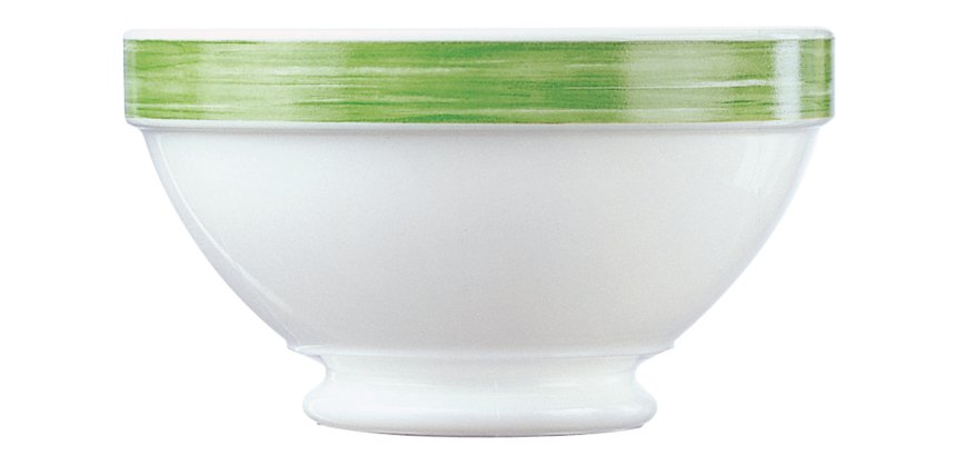 Brush bol empilable vert Ø 13 cm